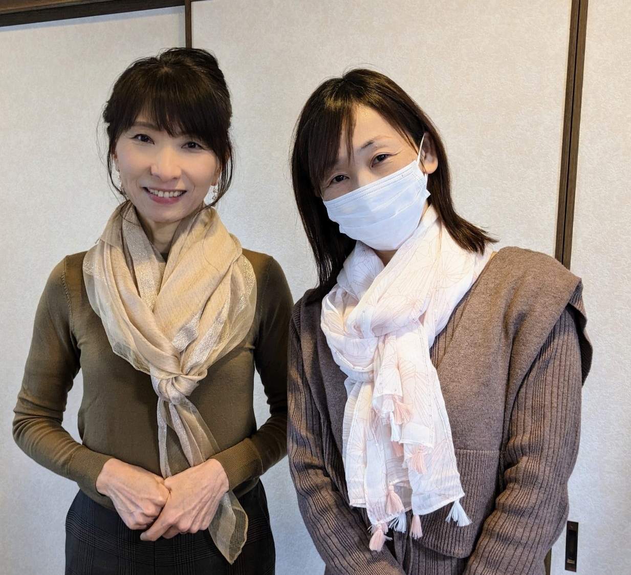 ストール講座～「これからは是非ストールを活用して出掛けたいです！」